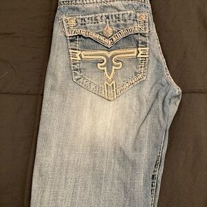 Rock Revival Light Blue Bootcut Jeans